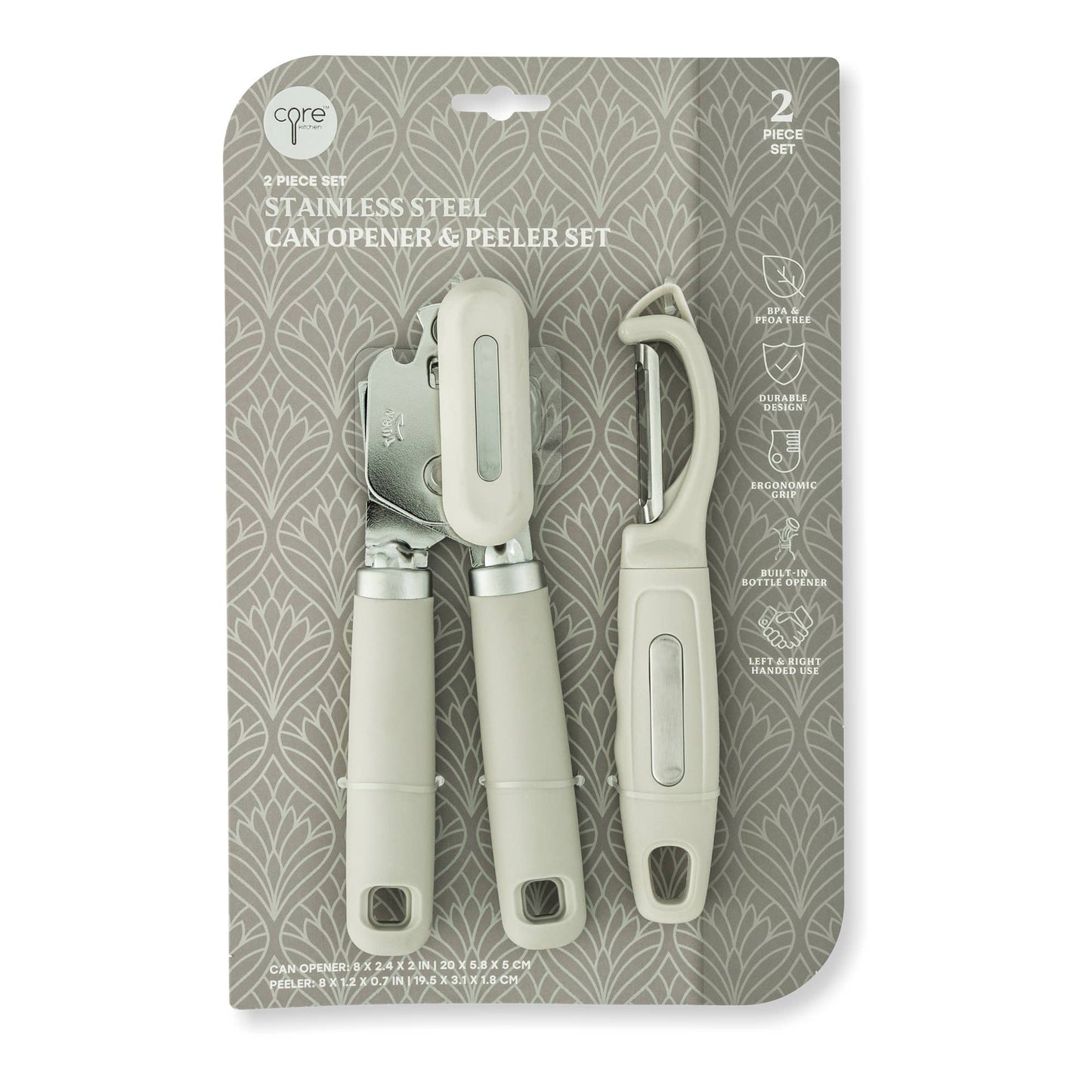 2pc Can Opener Peeler Set - Boulevard