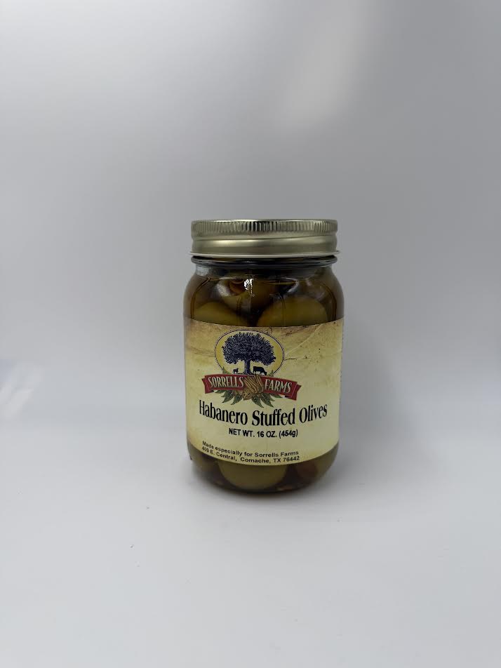 Habanero Stuffed Olives