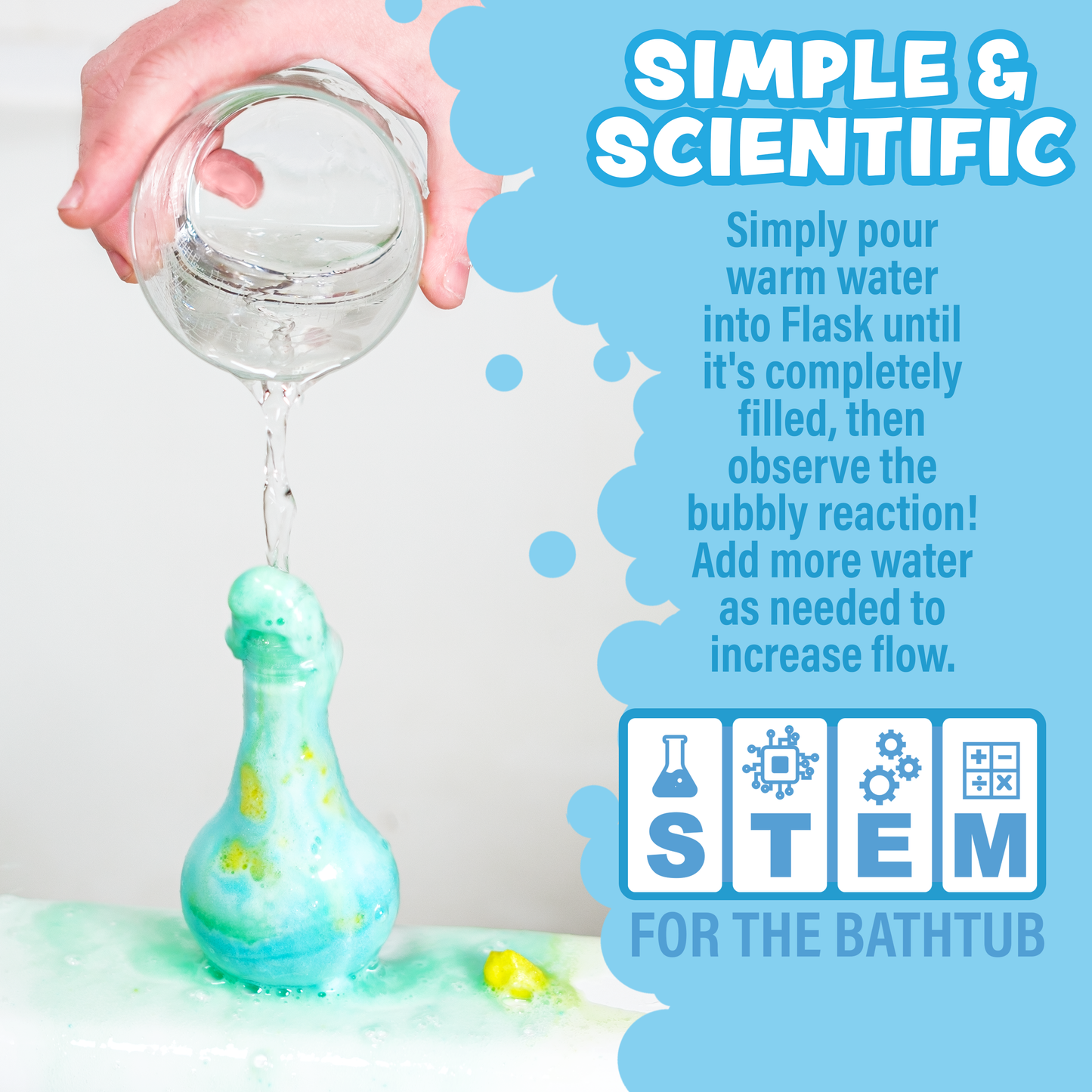 Tub Works® Kids Bath Bomb Potion™ Bath Toy,