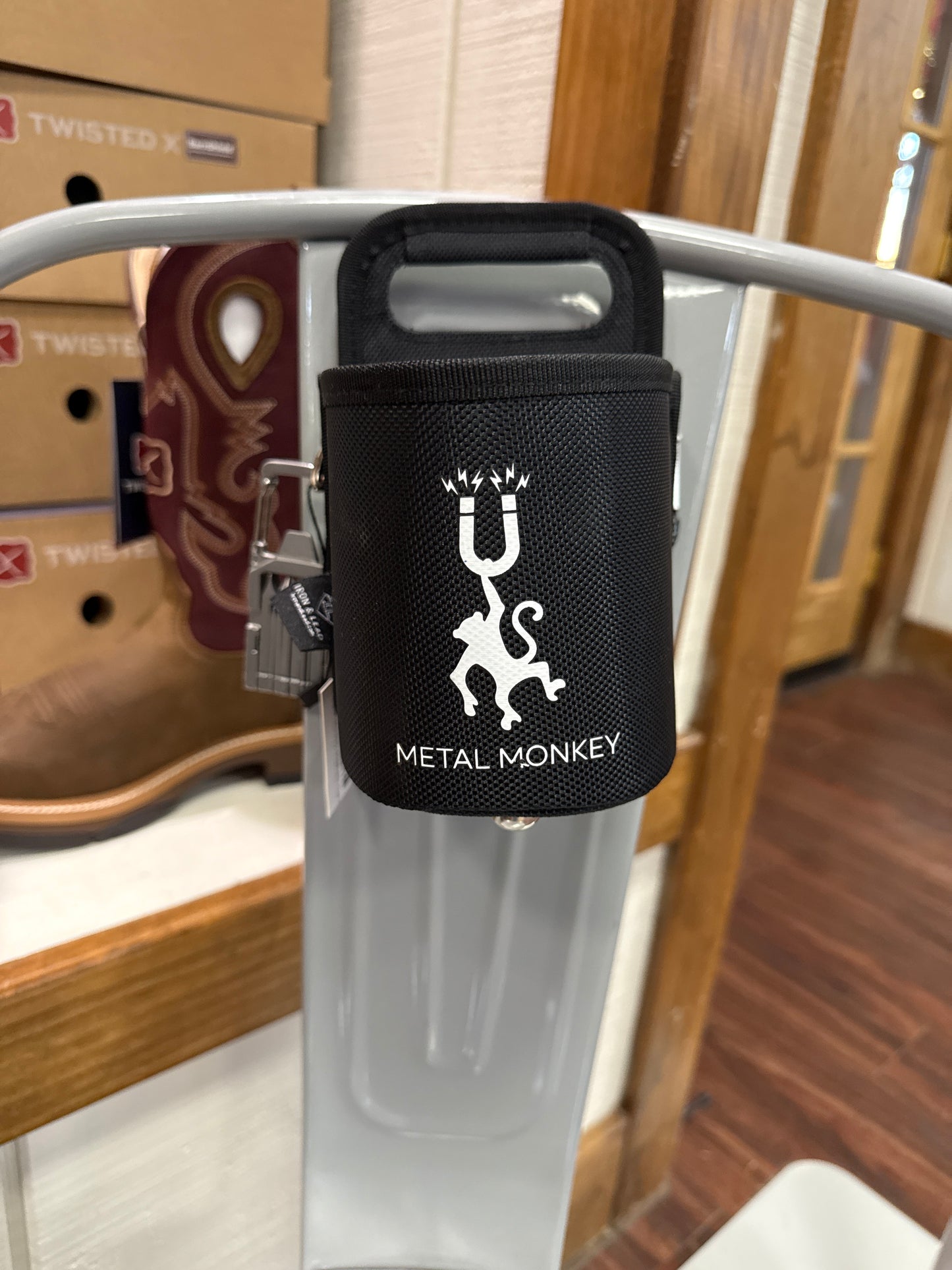 Metal Monkey Magnetic Cup Holder