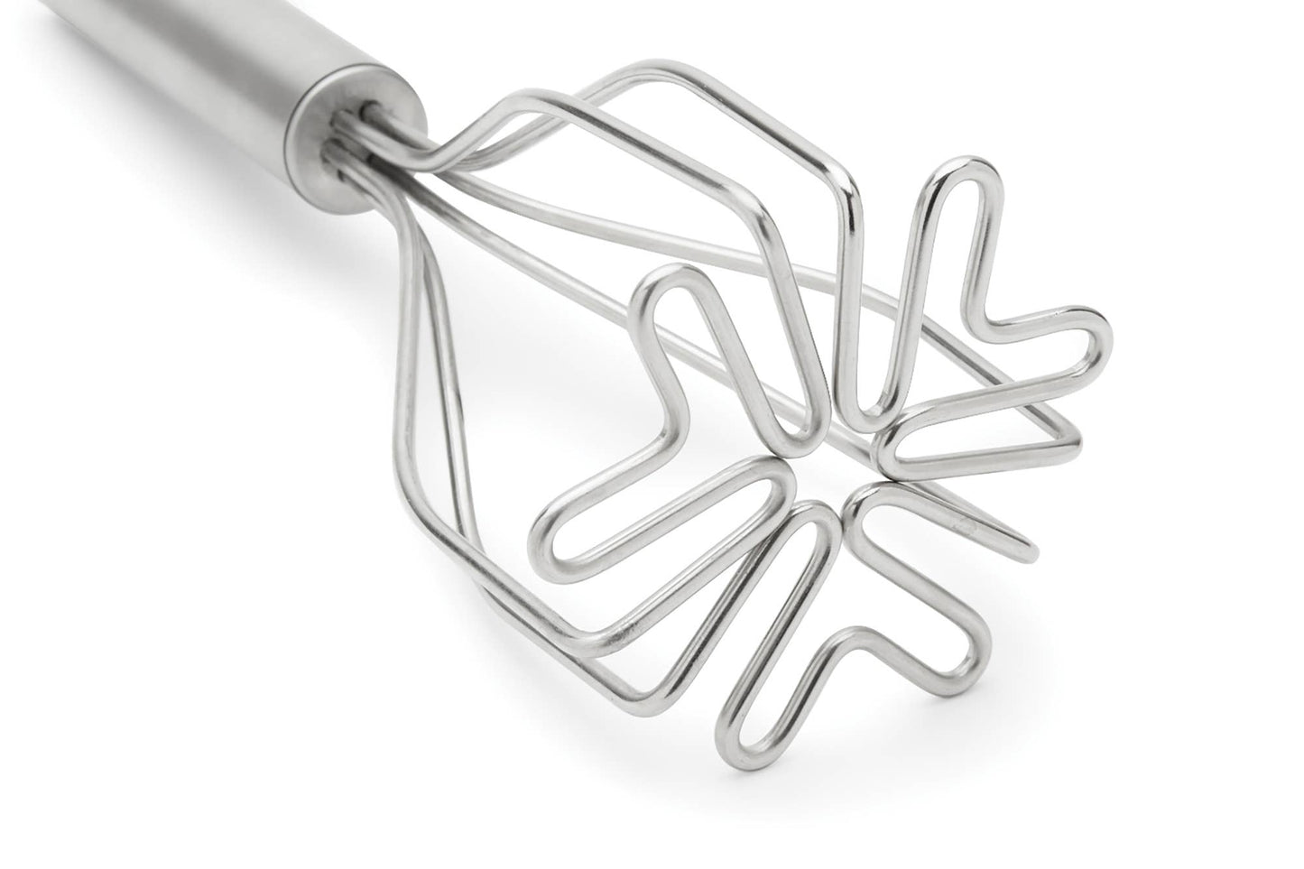 Fox Run 2-in-1 Mixer Stainless Steel Potato Masher, 10.5"