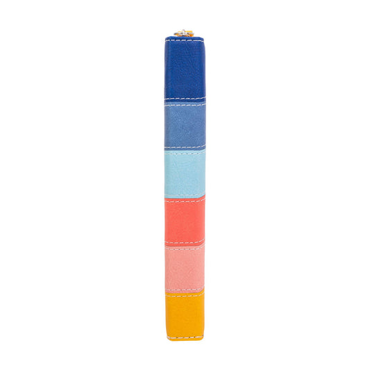 Zippered Journal: Modern Rainbow
