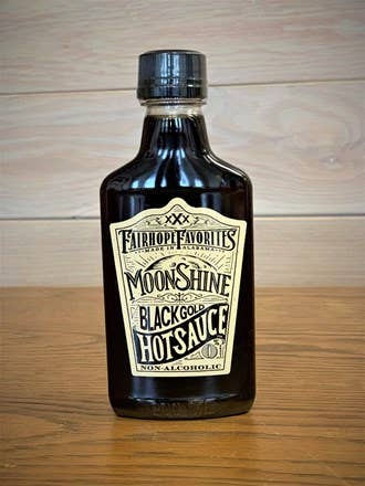 Black Gold Moonshine Hotsauce Small Flask