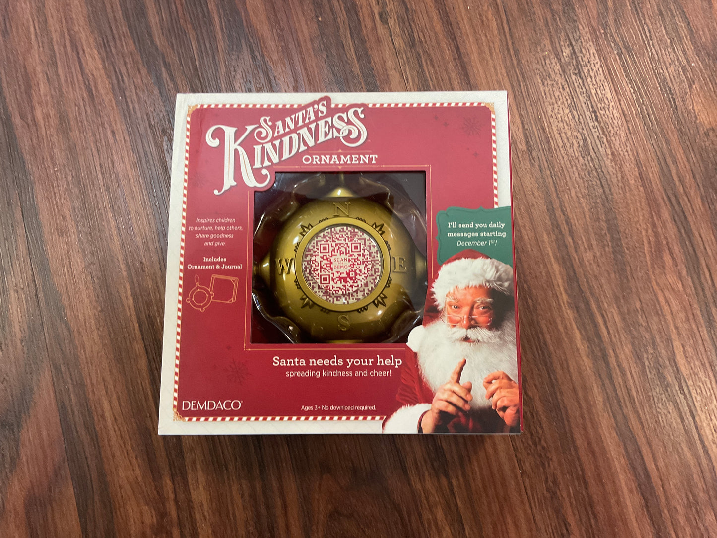 Santa’s Kindness Ornament