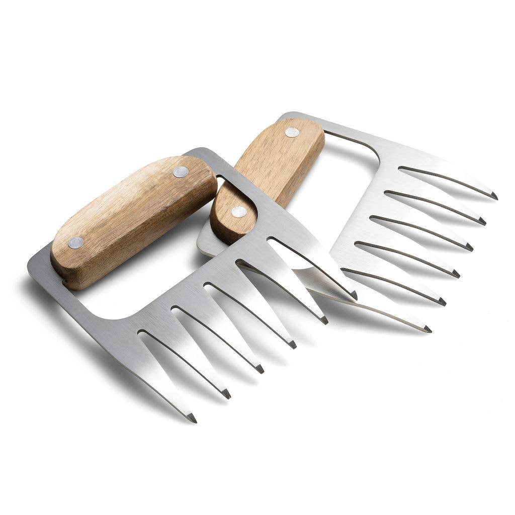 Outset Stainless Steel Meat Shredding Bear Claws,4.4" x 4.2"