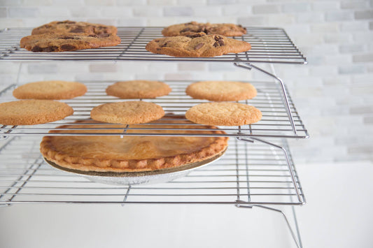 Fox Run Stackable Cooling Rack Set, 3-Piece, 14" x 10"