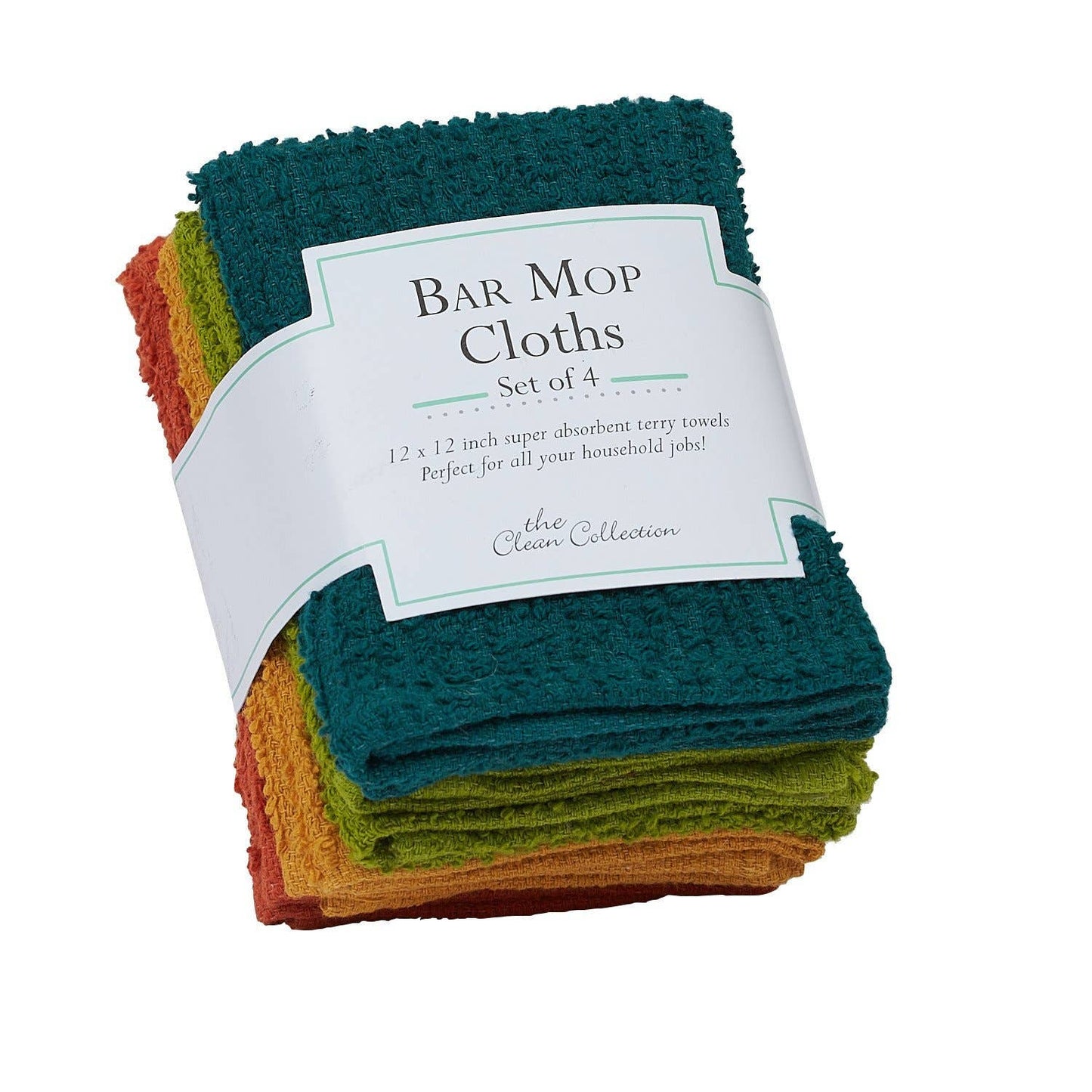 Rustic Bar Mop Dishcloth Set of 4