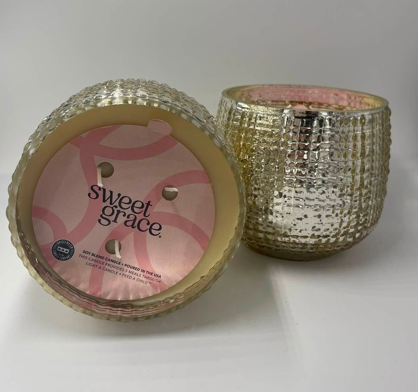Sweet Grace Gold Candle