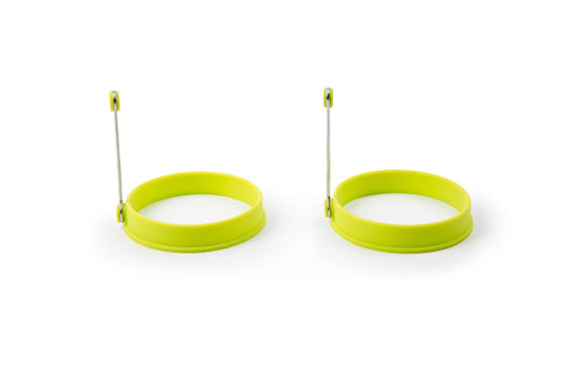 Fox Run Silicone Egg Ring, Set of 2, 6.25" x 4" x 1.25"