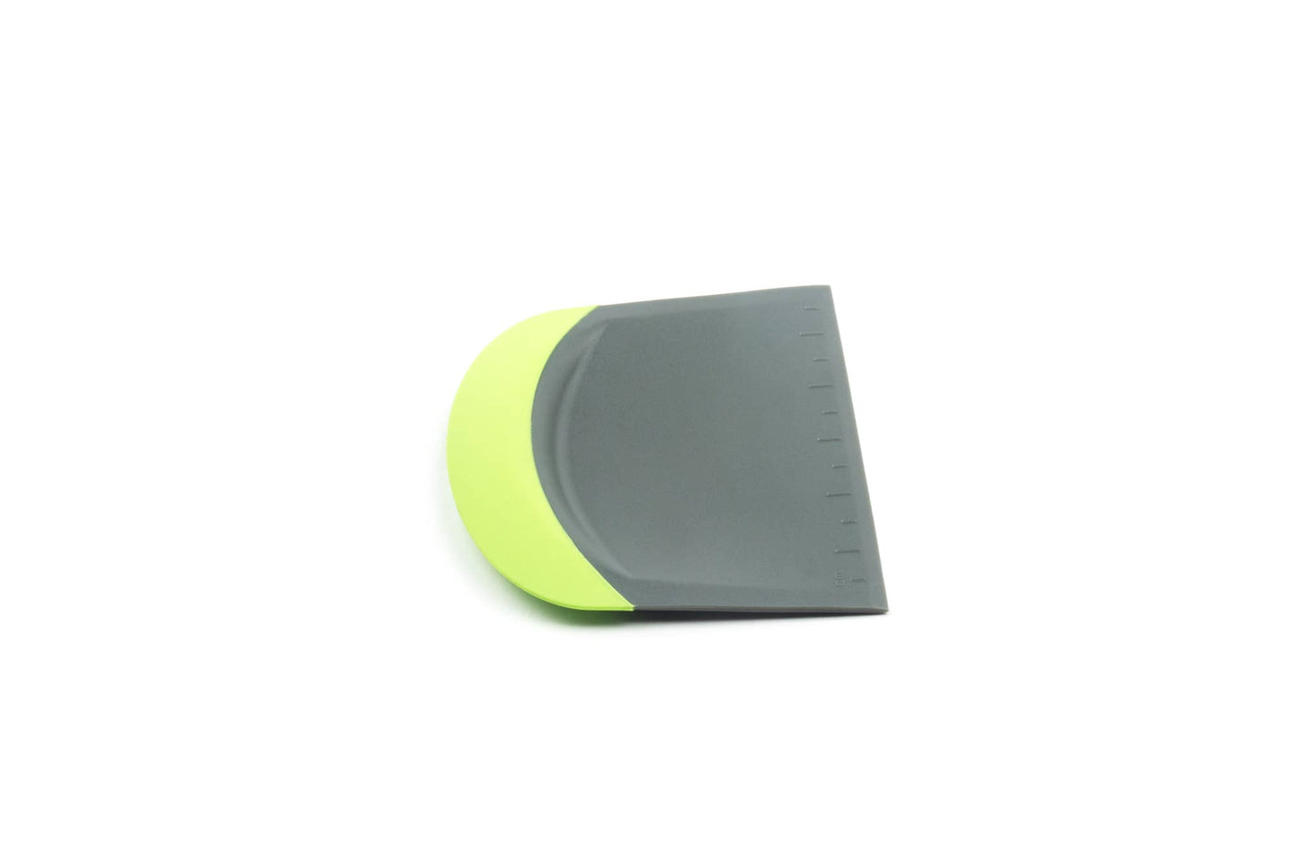Fox Run 3-In-1 Bowl Scraper, Cutter, Green, 4.25" x 4.75"