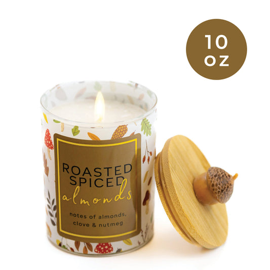 Roasted Spice Almonds – 10oz Holiday Scented Gift Candle