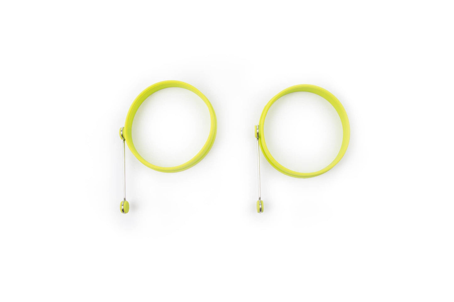 Fox Run Silicone Egg Ring, Set of 2, 6.25" x 4" x 1.25"