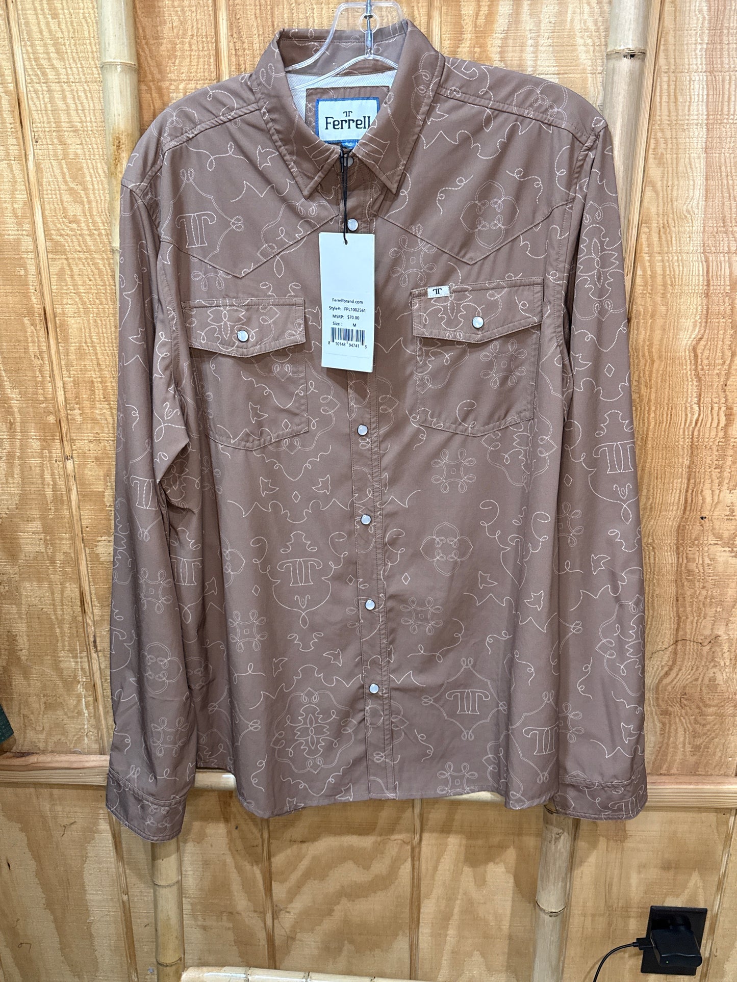 Men’s long sleeve Ferrel Shirt