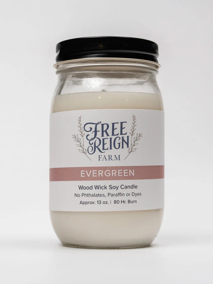 Free Reign Evergreen 13oz Candle