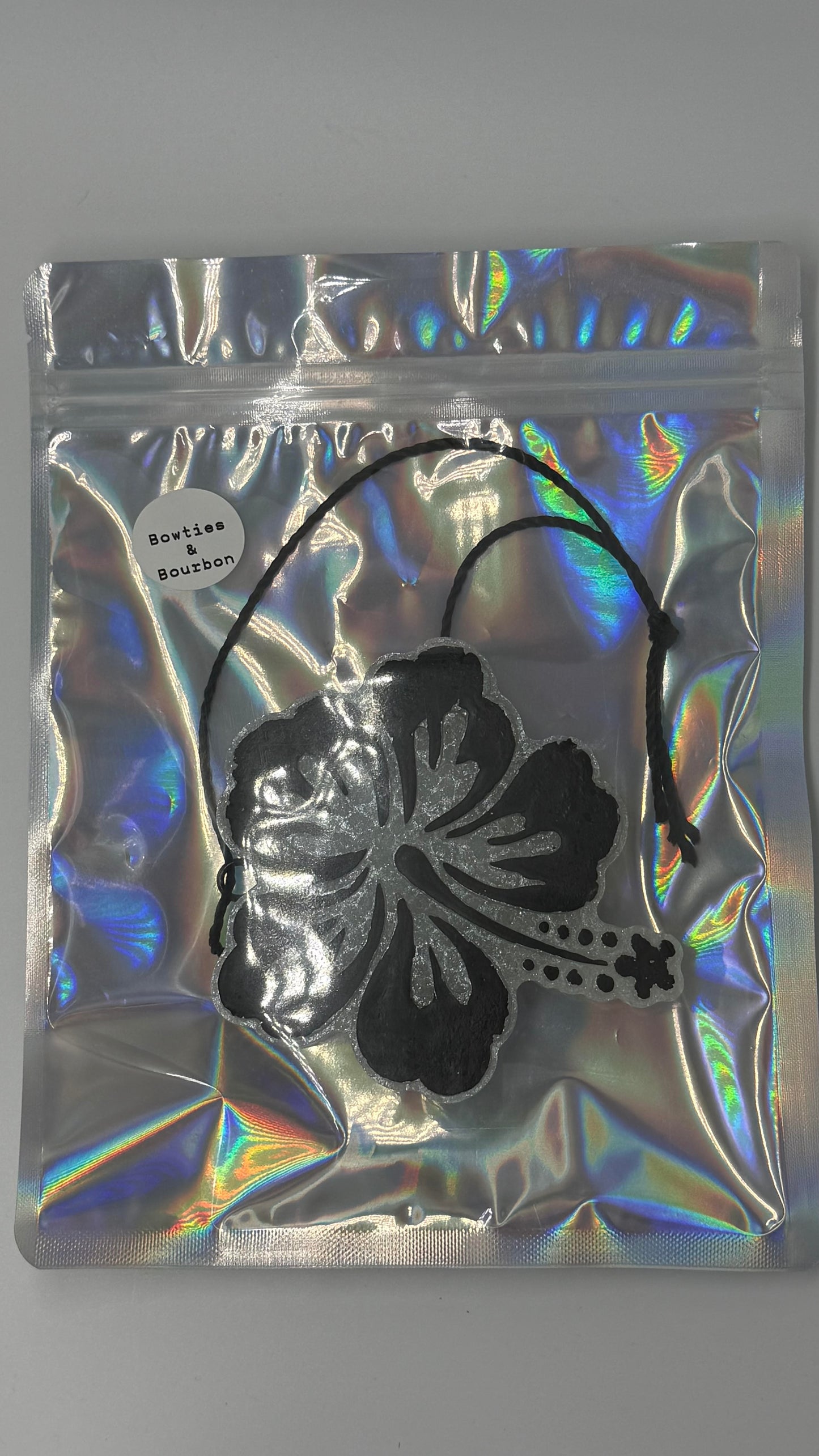 Flower Car Freshie- Bowties & Bourbon