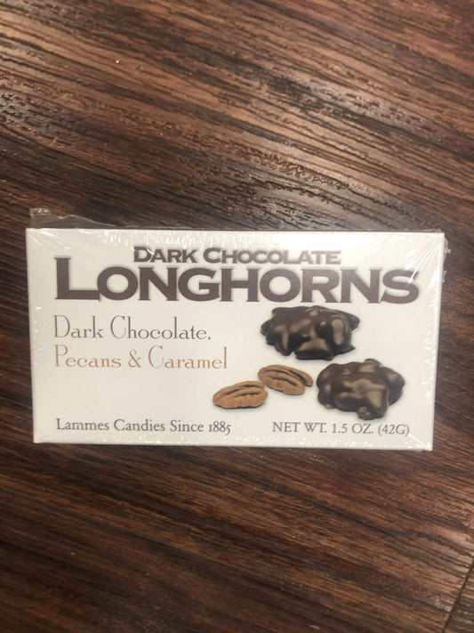 Dark Chocolate Longhorns 1.5oz