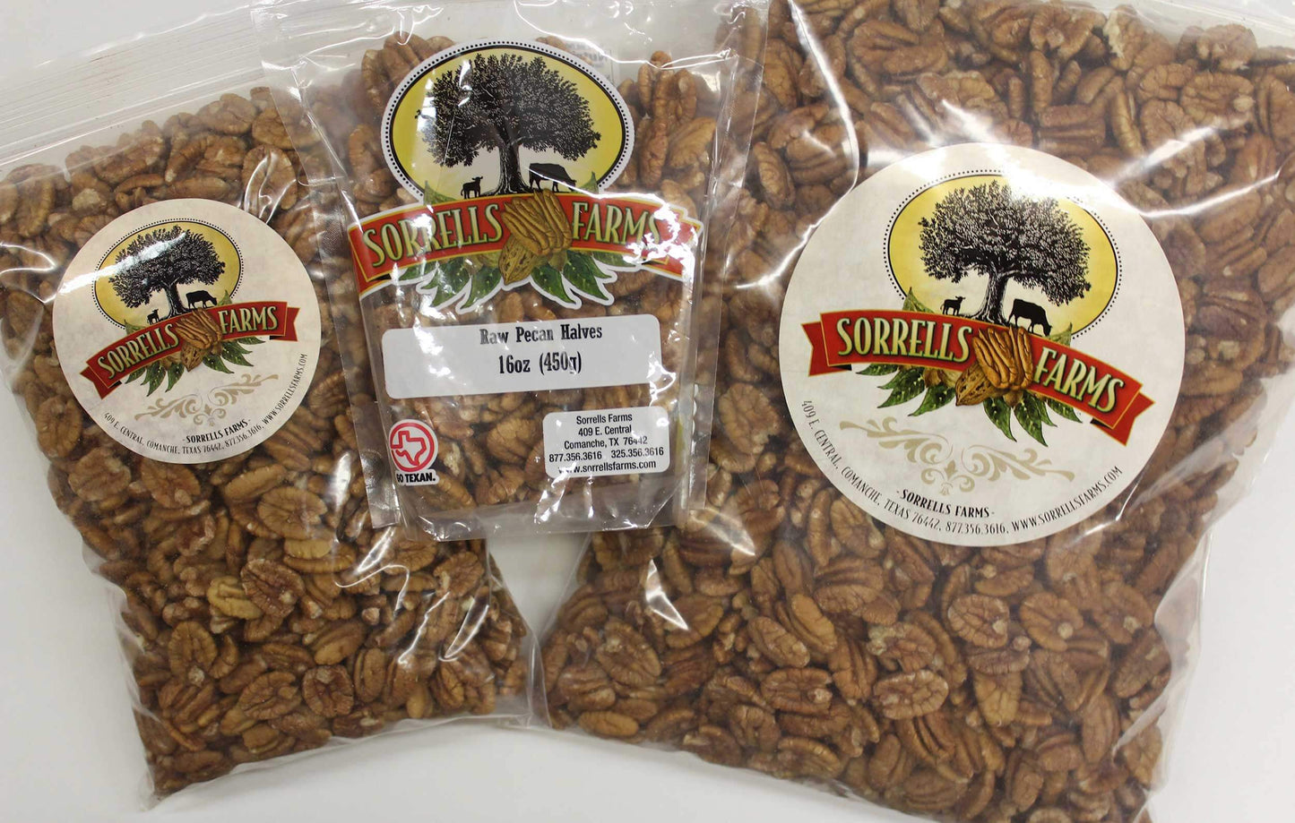 Raw Pecans - Multiple Options