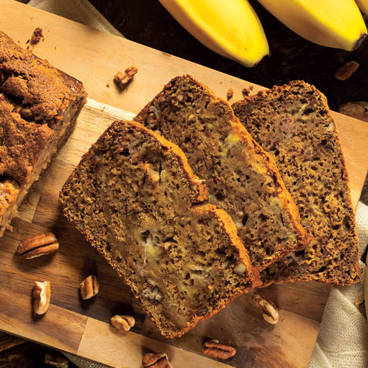 Large Loaf of Banana Nut Bread