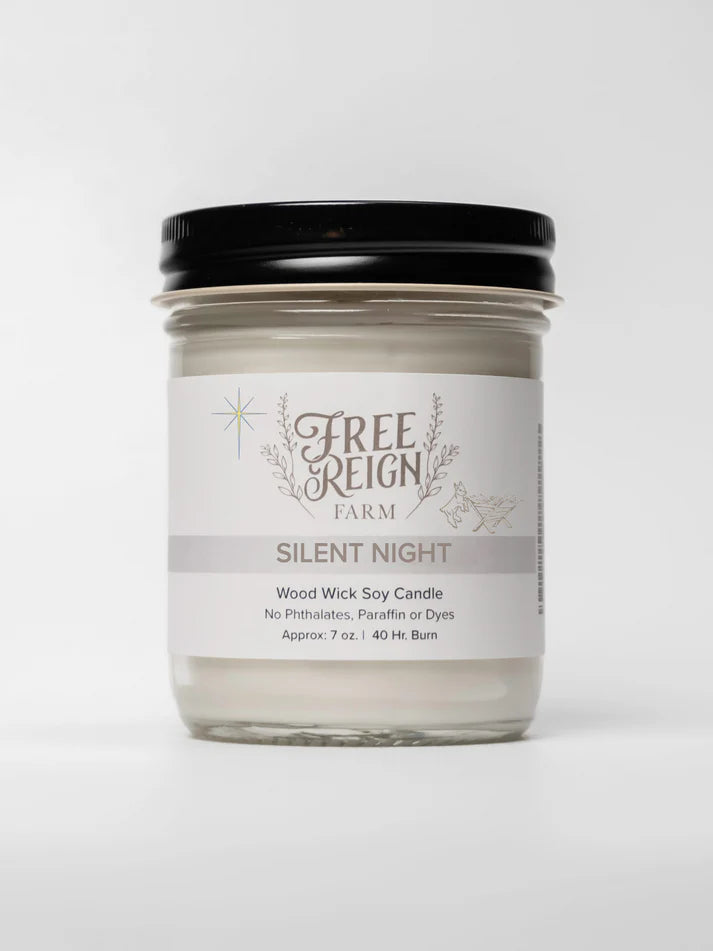 Free Reign Silent Night 7oz Candle