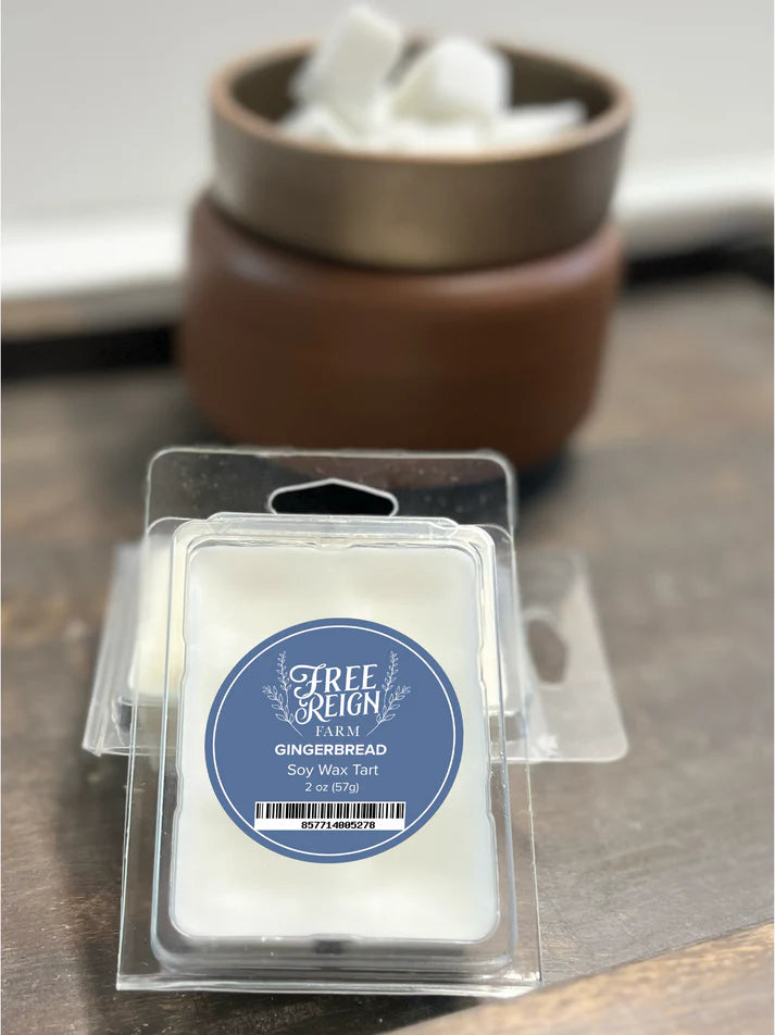 Free Reign Gingerbread Soy Wax Tart