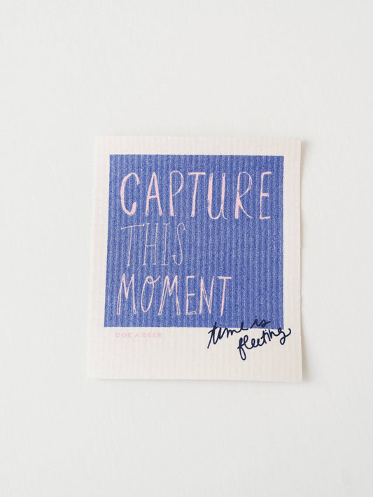Capture this Moment | Swedish Dishcloth | Spring