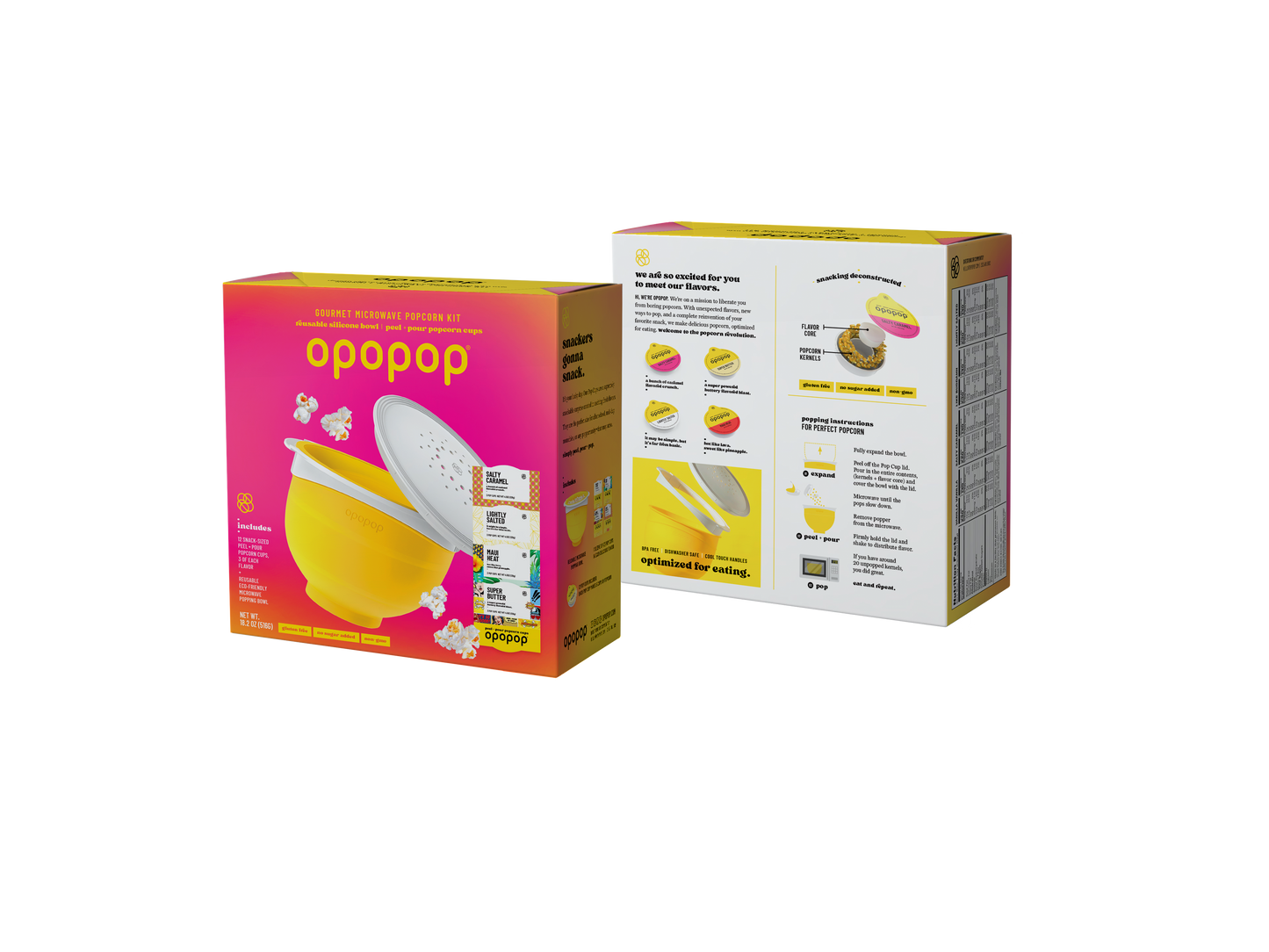 Pop Cups Discovery Collection Popcorn Kernels