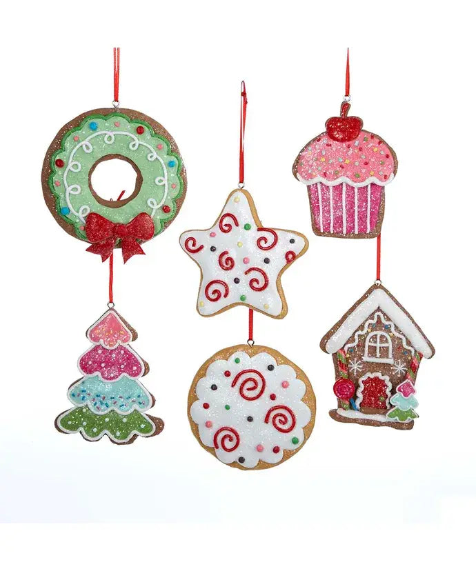 3.4"CLAYDOUGH GINGERSNAP ORNAMENT