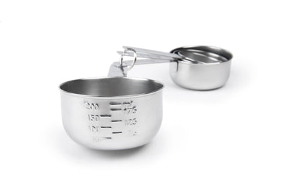 Fox Run Stainless Steel Measuring Cup Set, 4-Piece