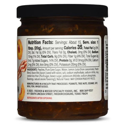 Peach & Bacon Jam - NEW