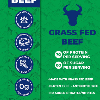 Grass Fed Beef Snack Sticks