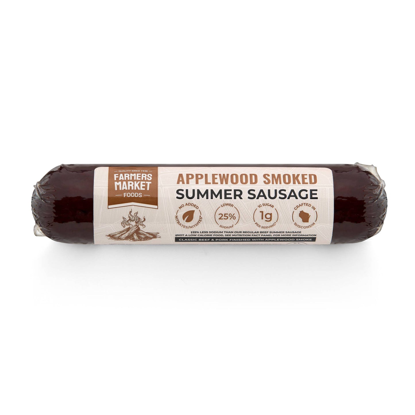 Applewood Smoked Summer Sausage 5oz