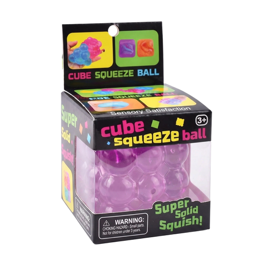 Rubik's Cube Toy Slow Rising Stress Relief Squeeze Toy Boxed Set