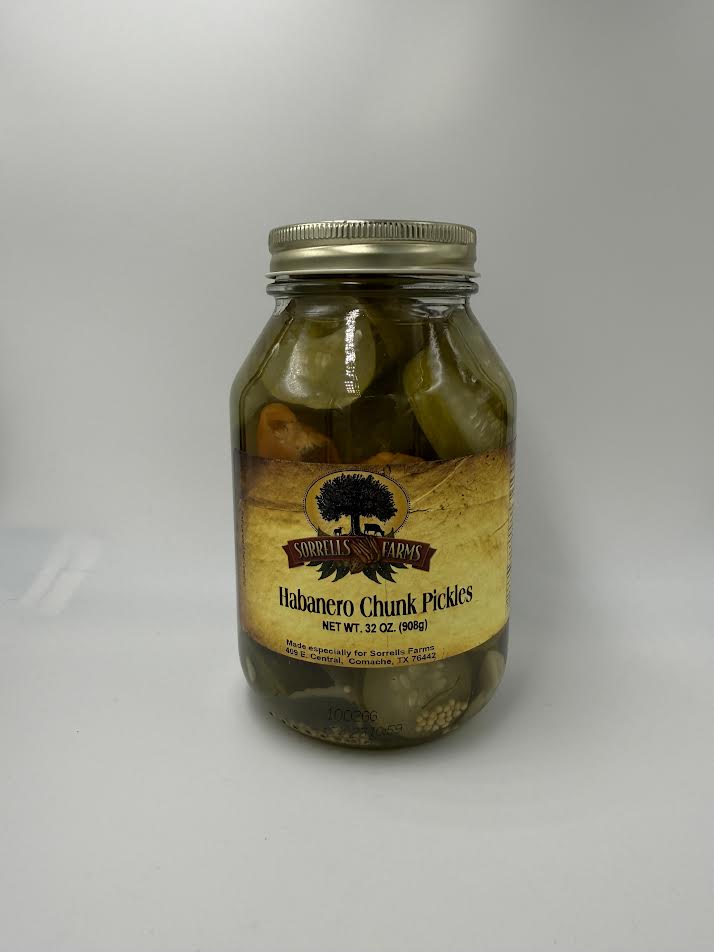 Habanero Chunk Pickles