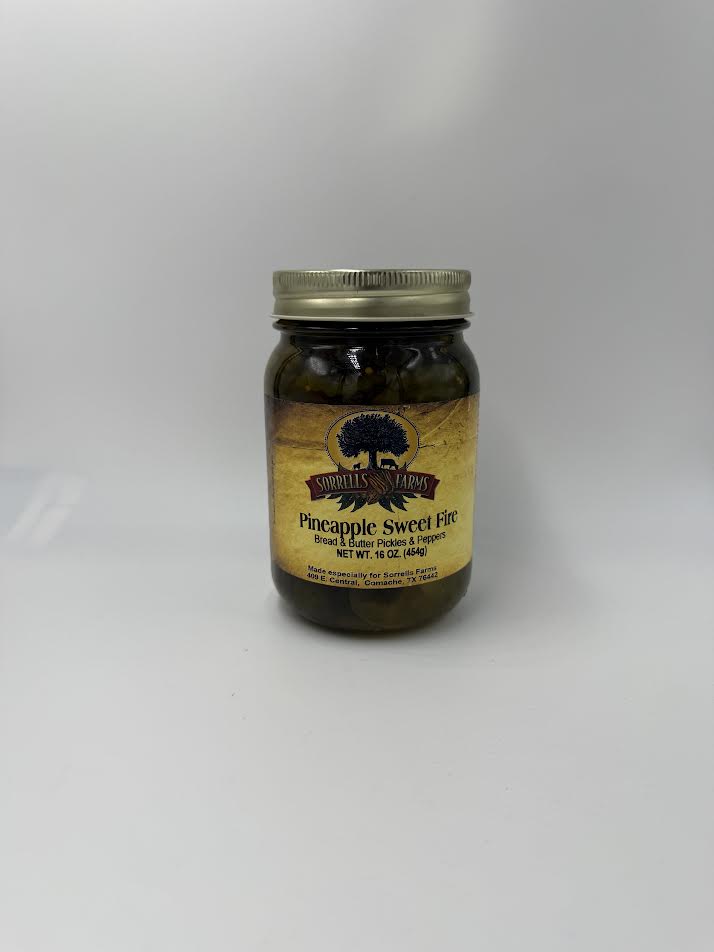 Pineapple Sweet Fire Bread & Butter Pickles & Peppers