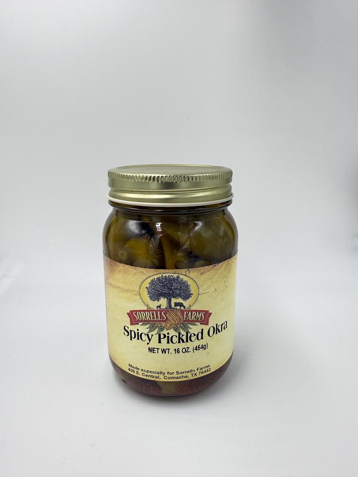 Spicy Pickled Okra