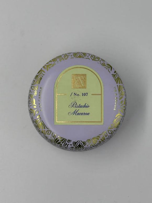 Pistachio Macaron Candle