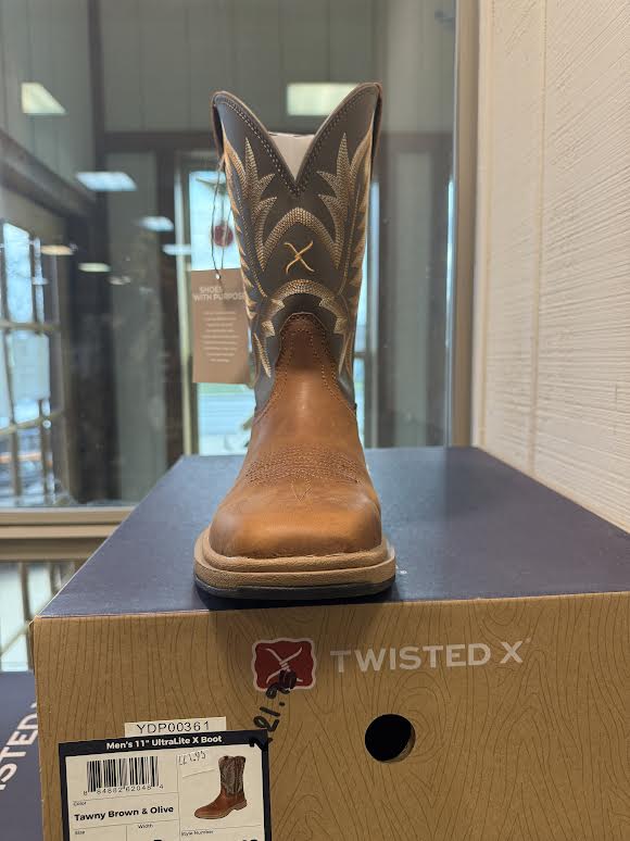 Tawney Brown & Olive Boots