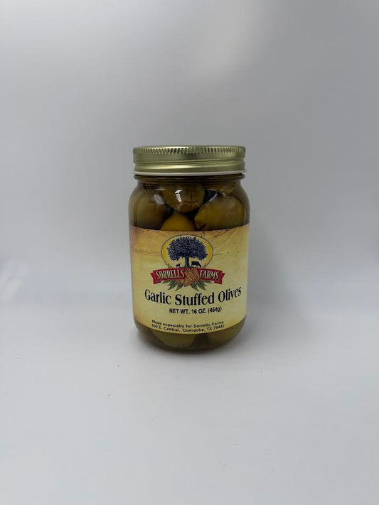 Garlic Stuffed Olives