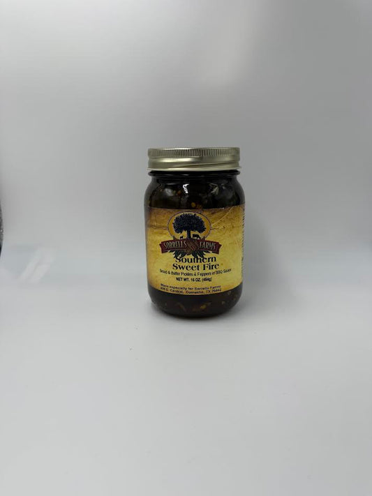 Sothern Sweet Fire Bread & Butter Pickles & Peppers In BBQ Sause