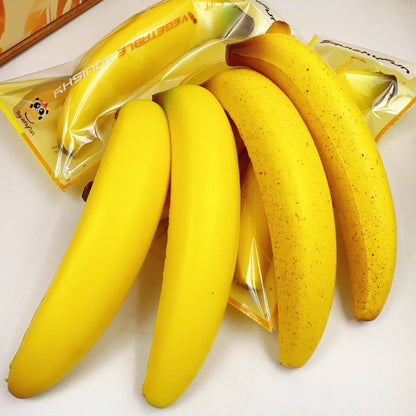 New Simulation Banana Squishy Slow Rising Stress Relief Squeeze Toy
