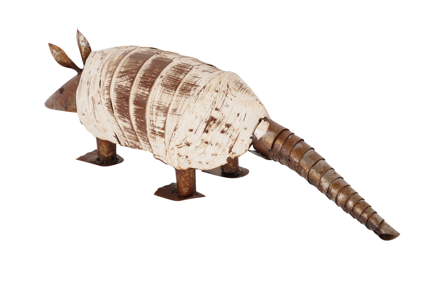 Farmhouse Garden Metal Armadillo-NEW-16x5x6 inch-Two Colors