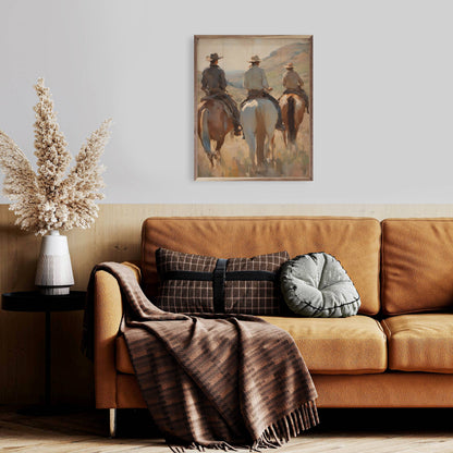 Three Horse Riders Neutral