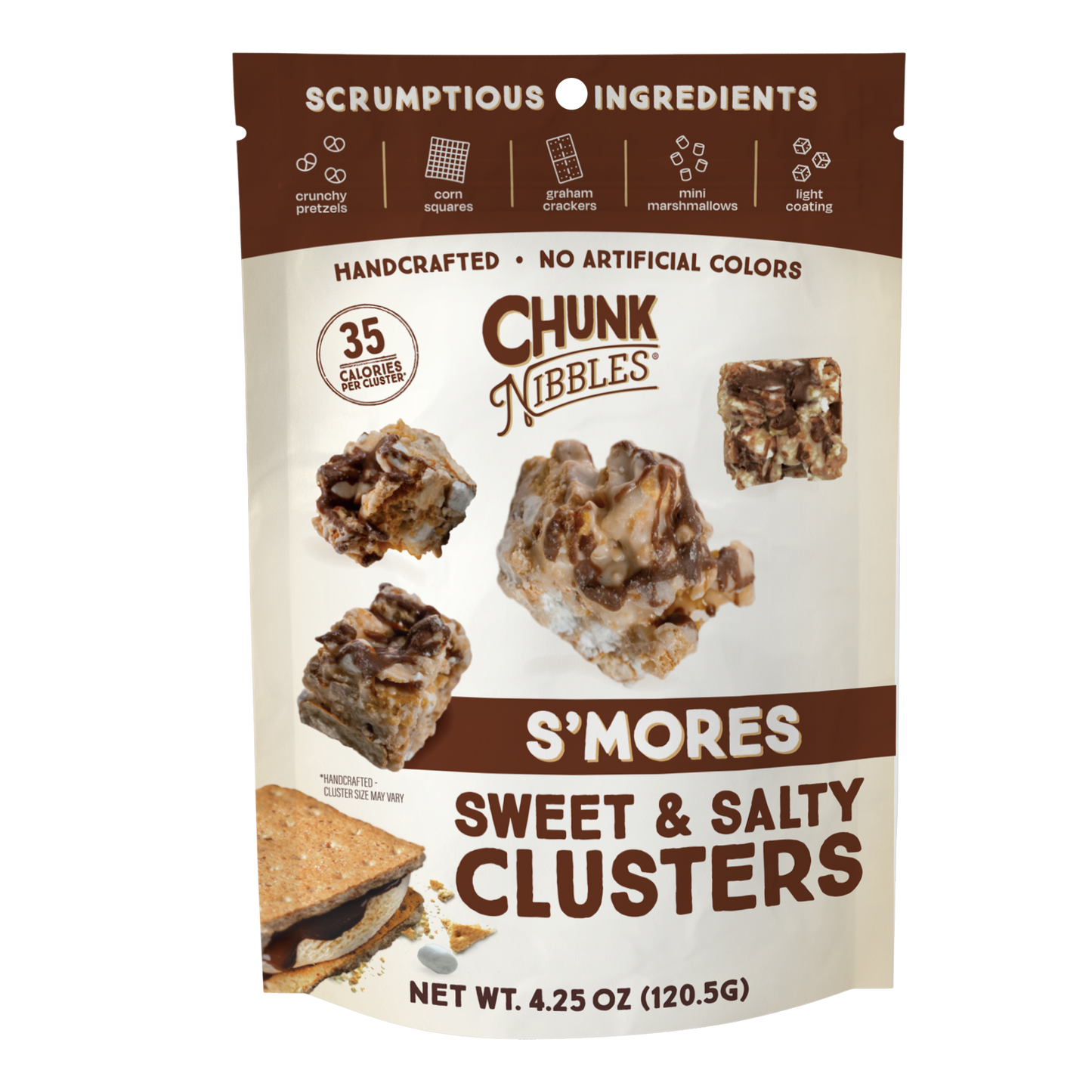 S'mores Chunk Nibbles 4.25oz Pouch