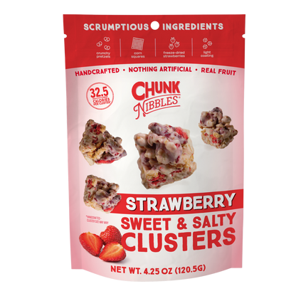Strawberry Chunk Nibbles 4.25oz Pouch