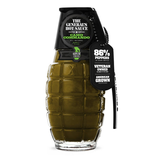 General's Hot Sauce - Camo Commando 6oz,