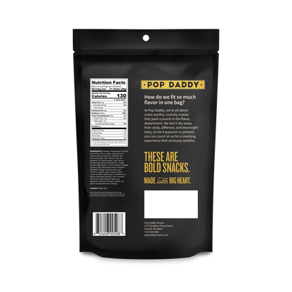 Pop Daddy – Yellow Mustard Seasoned Pretzels 7.5oz