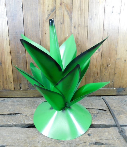 Large-#13-Agave Metal Cactus-ER-16x19H inch-Large