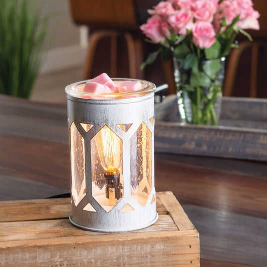 Vintage Bulb Illumination Fragrance Warmer-Deluxe Arbor