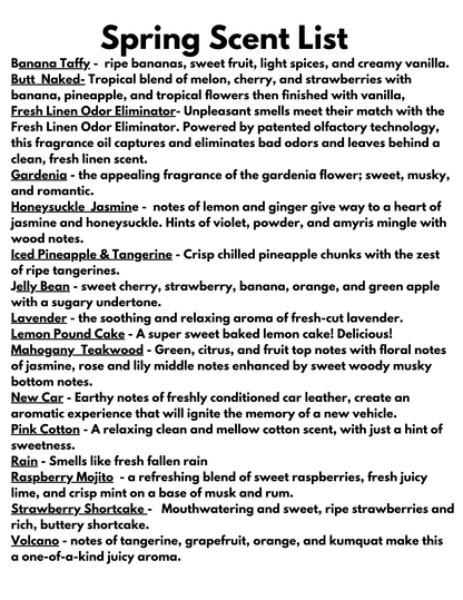 Teacher Pencil Freshie Blank: Pink Cotton