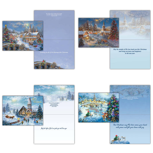 Assorted Boxed Christmas Cards - Heaven on Earth - 12 Cards